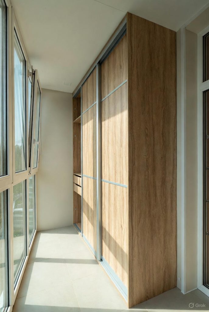 Мебель для балконов и лоджий - шкаф