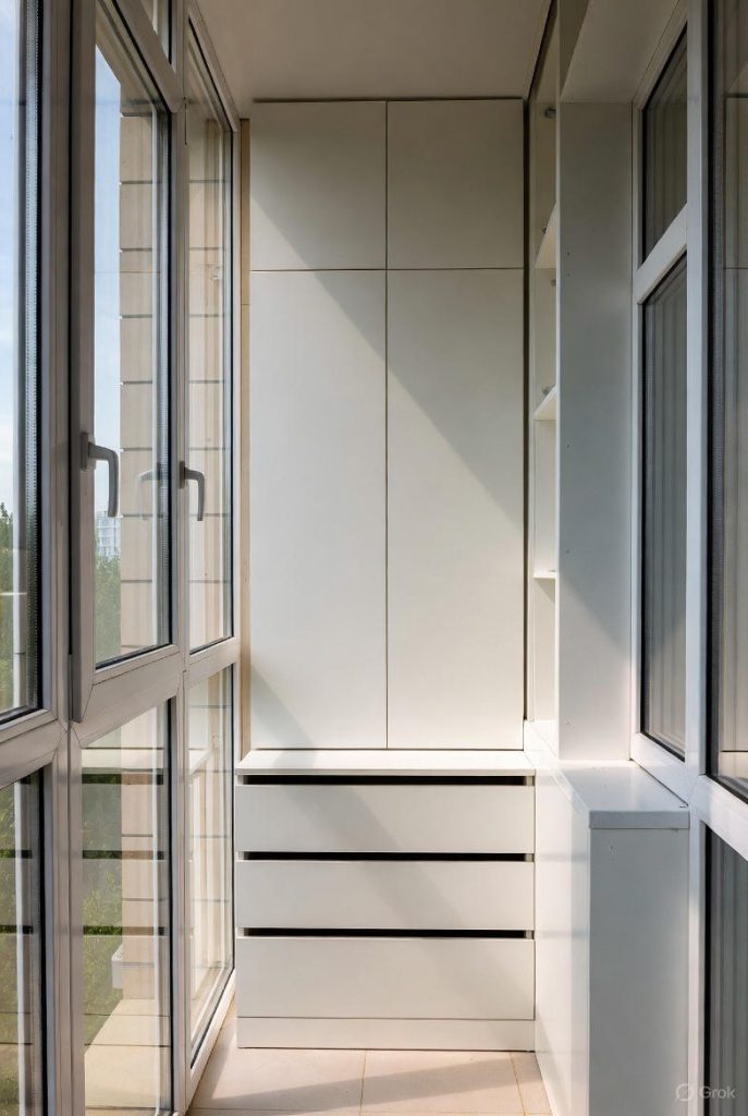 Мебель для балконов и лоджий - шкаф